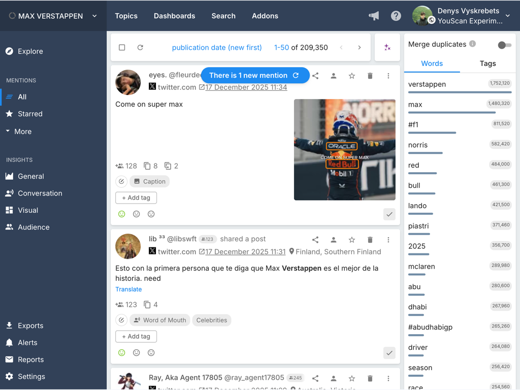 YouScan screenshot 1